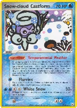 Snow-cloud Castform (25/101), EX Hidden Legends — Pokémon card price