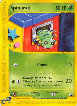 Spinarak (62) (062/147), Aquapolis — Pokémon card price