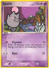 Spoink (62/100), EX Crystal Guardians — Pokémon card price