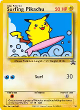 Surfing Pikachu (28/53), WoTC Promo — Pokémon card price