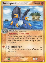 Swampert (27/100), EX Crystal Guardians — Pokémon card price