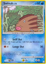 Swinub (123/146), Legends Awakened — Pokémon card price