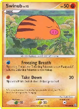 Swinub (77/100) — card price
