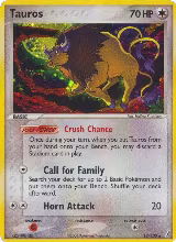 Tauros (12/100), EX Crystal Guardians — Pokémon card price
