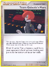 Team Galactic's Mars (126/132) — card price