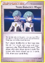Team Galactic's Wager (115/123) — card price