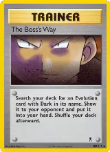 The Boss's Way (105/110) — card price
