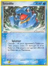 Totodile (78/115), EX Unseen Forces — Pokémon card price