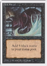 Dark Ritual — card price