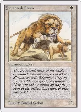 Savannah Lions, Unlimited Edition — Magic card price