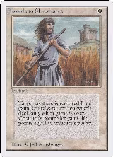Swords to Plowshares, Unlimited Edition — Magic card price