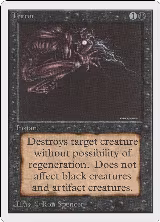 Terror — card price