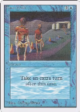 Time Walk — one of the most expensive Magic cards