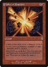 Volley of Boulders (227) — card price