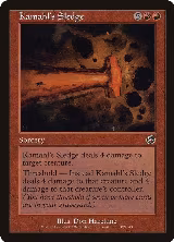 Kamahl's Sledge (102) — card price