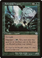 Arrogant Wurm (120), Torment — Magic card price
