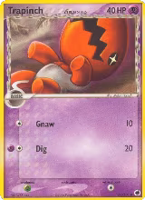 Trapinch - 068/101 (Delta Species) (68/101), EX Dragon Frontiers — Pokémon card price