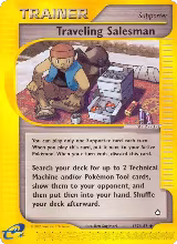 Traveling Salesman (137/147), Aquapolis — Pokémon card price
