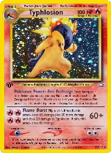 Typhlosion (17) (017/111), Neo Genesis — Pokémon card price