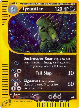 Tyranitar (H28) (H28/H32), Aquapolis — Pokémon card price