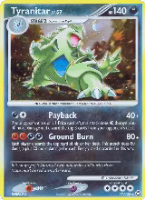 Tyranitar (17/123), Mysterious Treasures — Pokémon card price