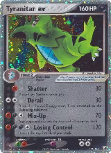 Tyranitar ex (111/115), EX Unseen Forces — Pokémon card price