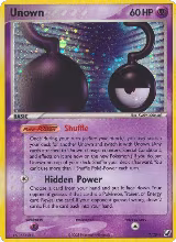 Unown (?) (?/28), EX Unseen Forces — Pokémon card price
