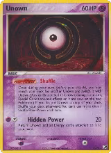 Unown (O) (O/28) — card price