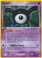 Unown (X) (X/28) — card price