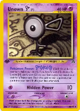 Unown [F] (48/75) — card price
