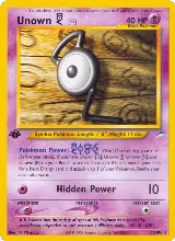 Unown [G] (027/105) — card price