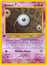 Unown [P] (058/105) — card price