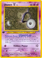 Unown [V] (089/105) — card price
