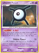 Unown [X] (71/132) — card price