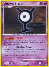 Unown (Y) (81/146) — card price