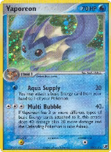 Vaporeon (19/115), EX Unseen Forces — Pokémon card price