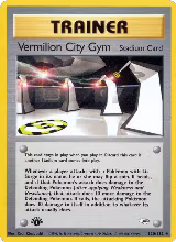 Vermilion City Gym (120/132) — card price