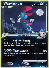 Weavile G (17/127) — card price