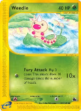 Weedle (114) (114/144) — card price