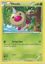 Weedle (1/39) — card price