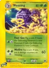 Weezing (70) (070/165), Expedition — Pokémon card price
