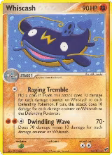 Whiscash (28/107), EX Deoxys — Pokémon card price