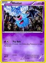 Woobat - 7/12 (007/012) — card price