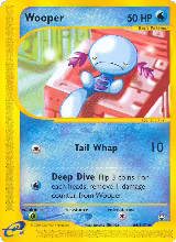 Wooper (66) (066/147), Aquapolis — Pokémon card price