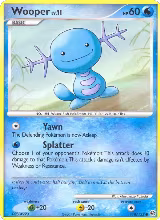 Wooper (118/132), Secret Wonders — Pokémon card price