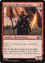 Paragon of Fierce Defiance (158) — card price