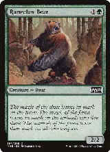 Runeclaw Bear (197), Magic 2015 (M15) — Magic card price