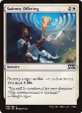 Solemn Offering (33) — card price