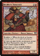 Brothers Yamazaki (160b Pike) (160b), Champions of Kamigawa — Magic card price