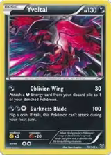 Yveltal - 78/146 (Cracked Ice Holo) (078/146), Deck Exclusives — Pokémon card price